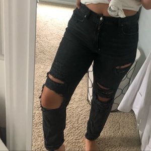 American Eagle mom jeans